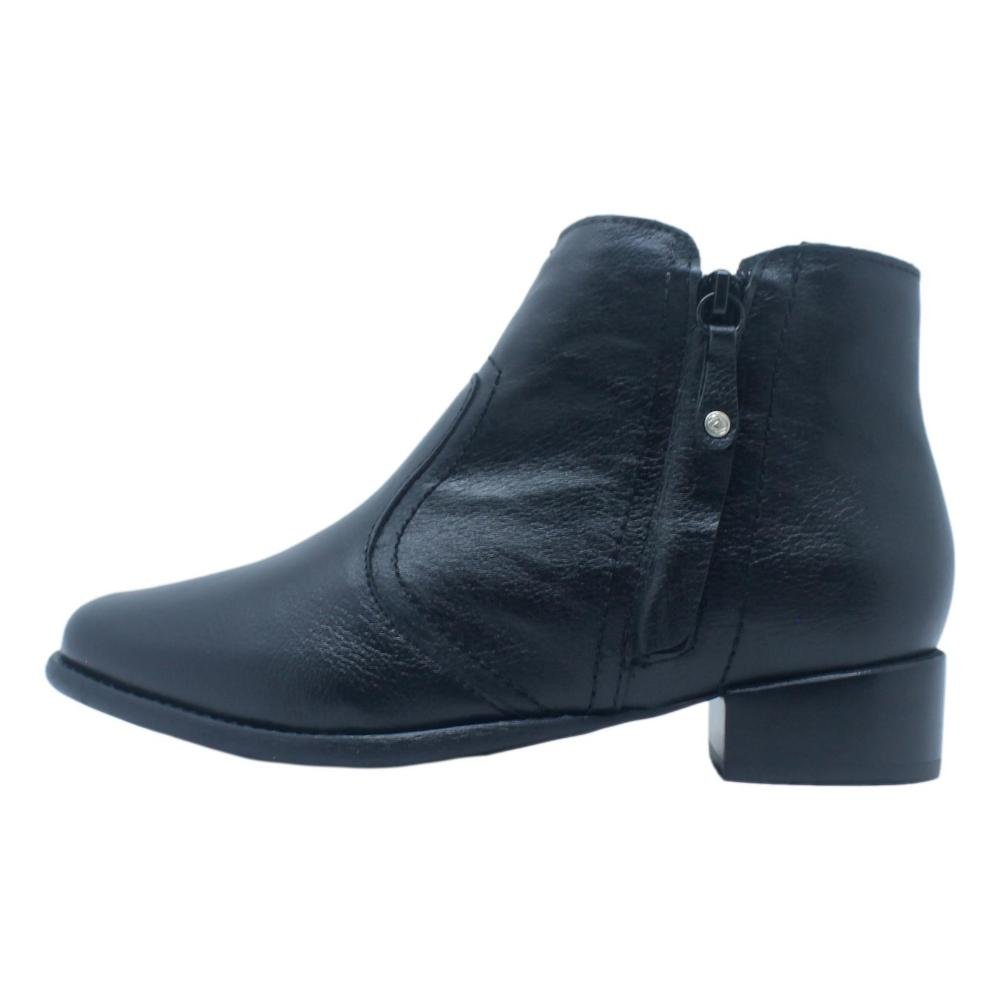 BOTA ANDACCO FEMININA WEST SALTO BAIXO EM COURO 4630
