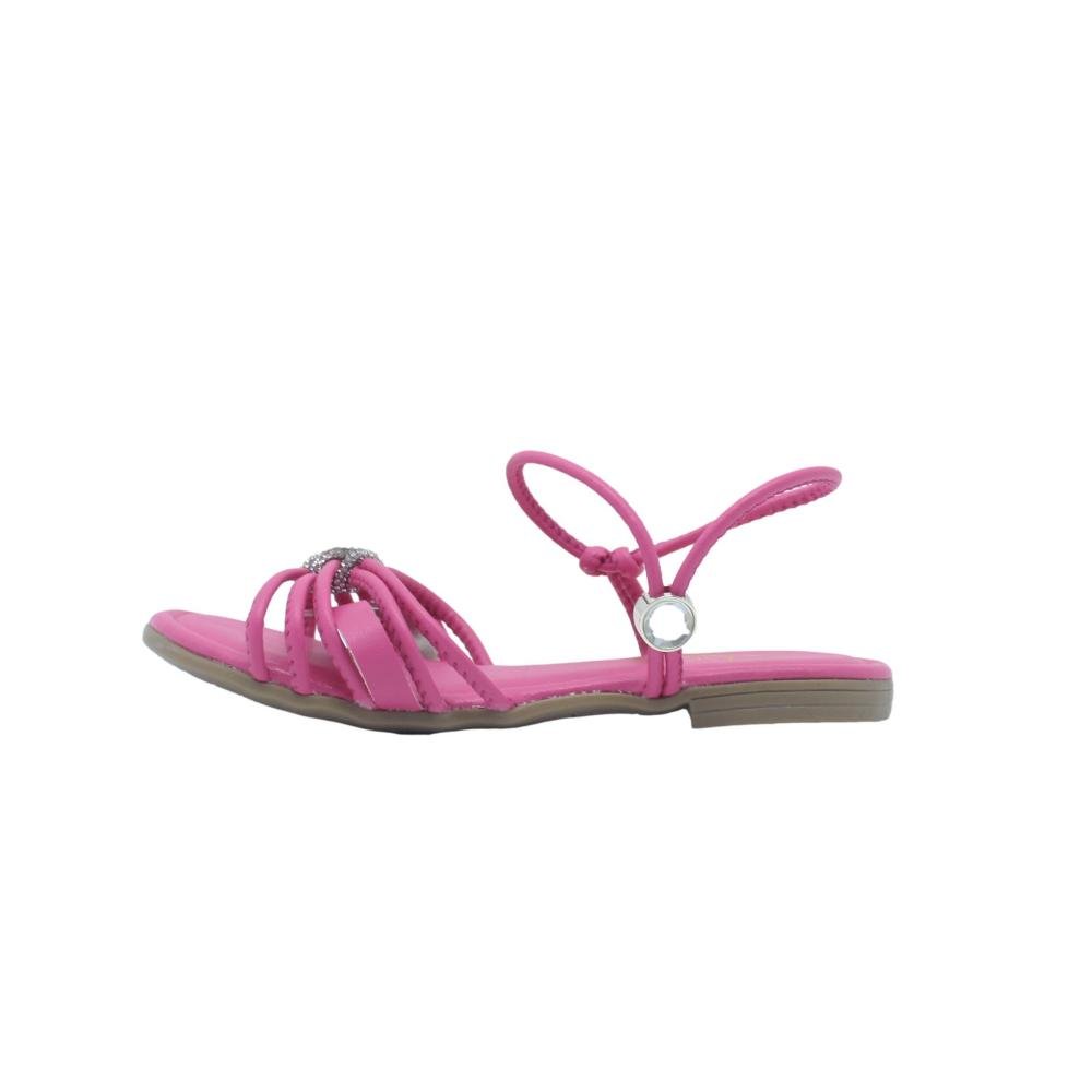 SANDÁLIA INFANTIL MENINAS KIDY FLAT IBIZA Rosa 2