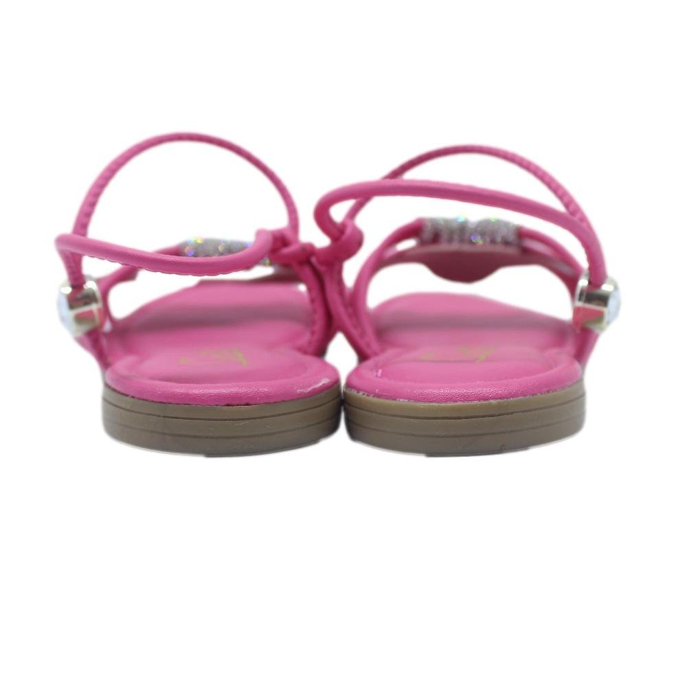 SANDÁLIA INFANTIL MENINAS KIDY FLAT IBIZA Rosa 5