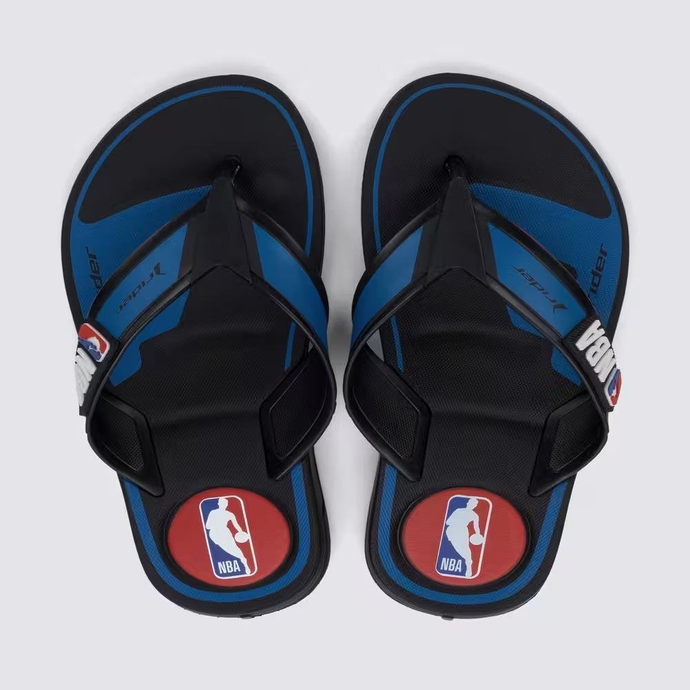 CHINELO MASCULINO GRENDENE RIDER START NBA Preto 3