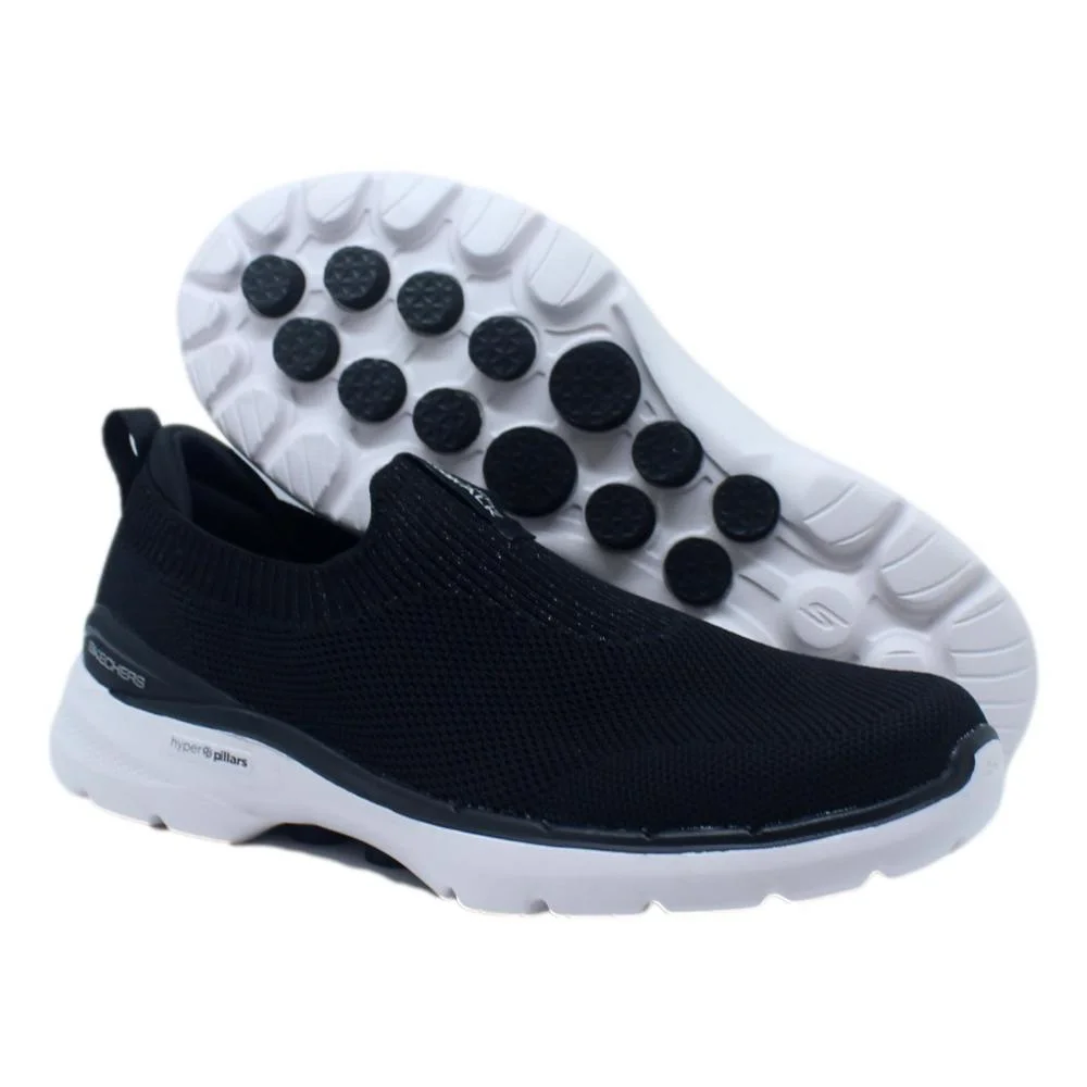 TÊNIS FEMININO SLIP-ON SKECHERS GO WALK 6 Preto 4