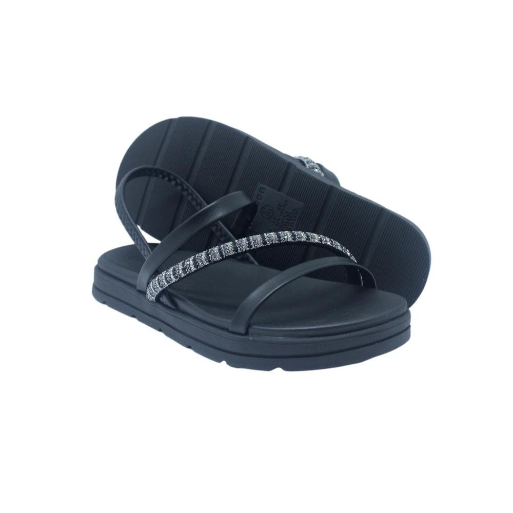 SANDÁLIA FEMININA MOLECA Preto 6