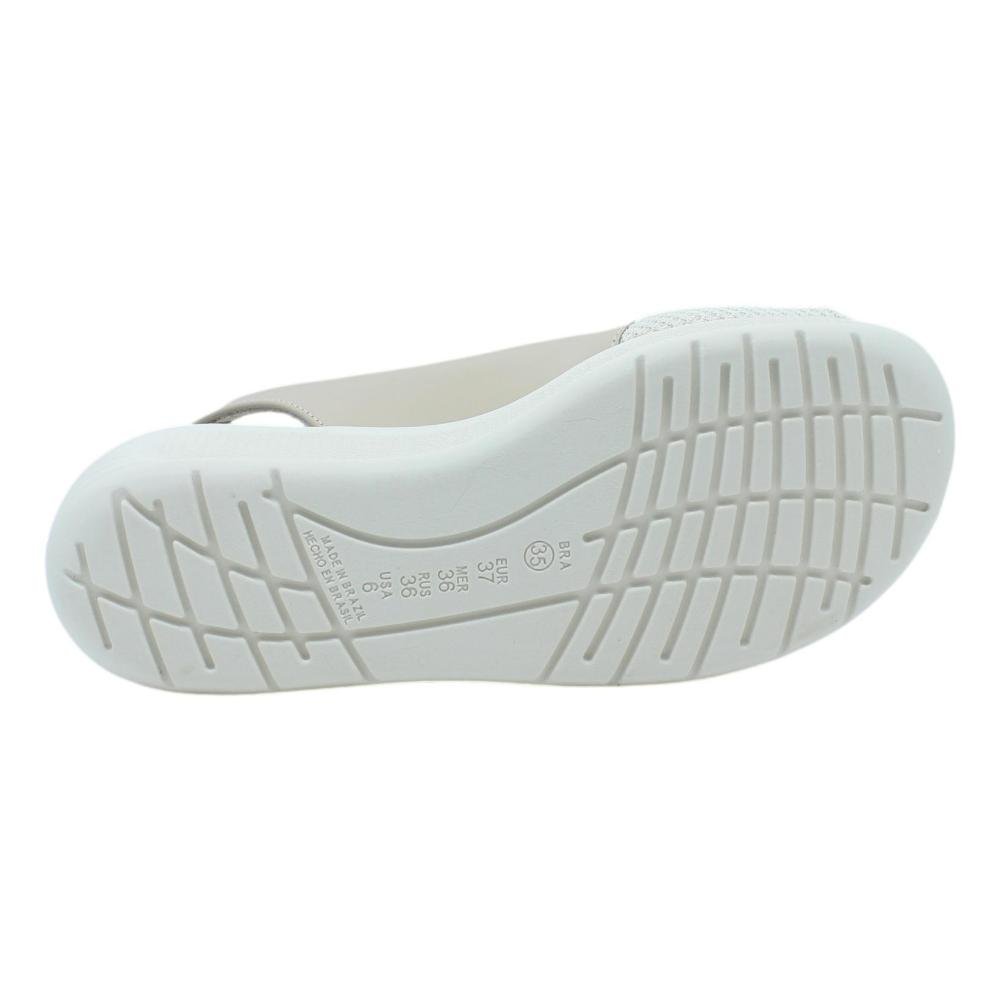 SANDÁLIA FEMININA ANABELA COMFORTFLEX Bege 6
