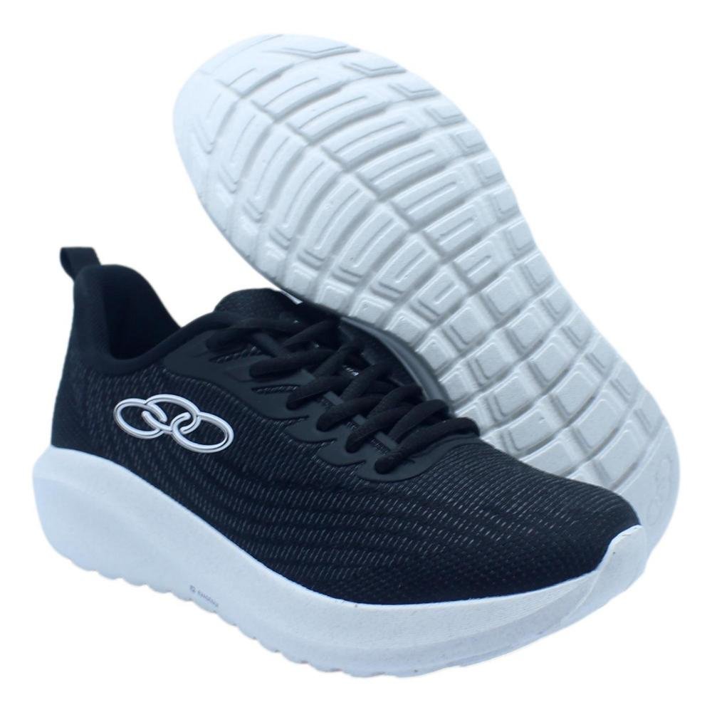 TÊNIS OLYMPIKUS ACQUA FEMININO 43299316 Preto/Branco 4