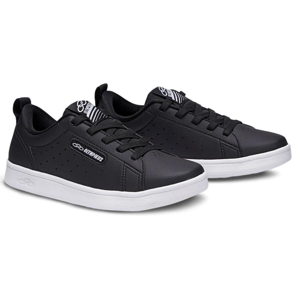 TÊNIS INFANTIL UNISSEX OLYMPIKUS ONLY 2 REF:43662200_4-030 Preto 4