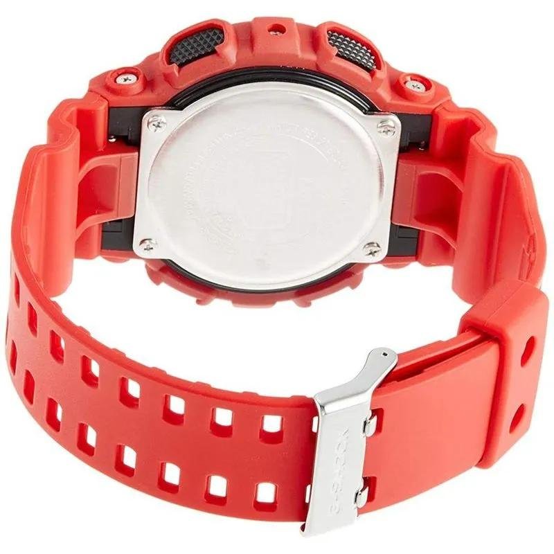 Relógio G-Shock GA-100B-4ADR Vermelho 3