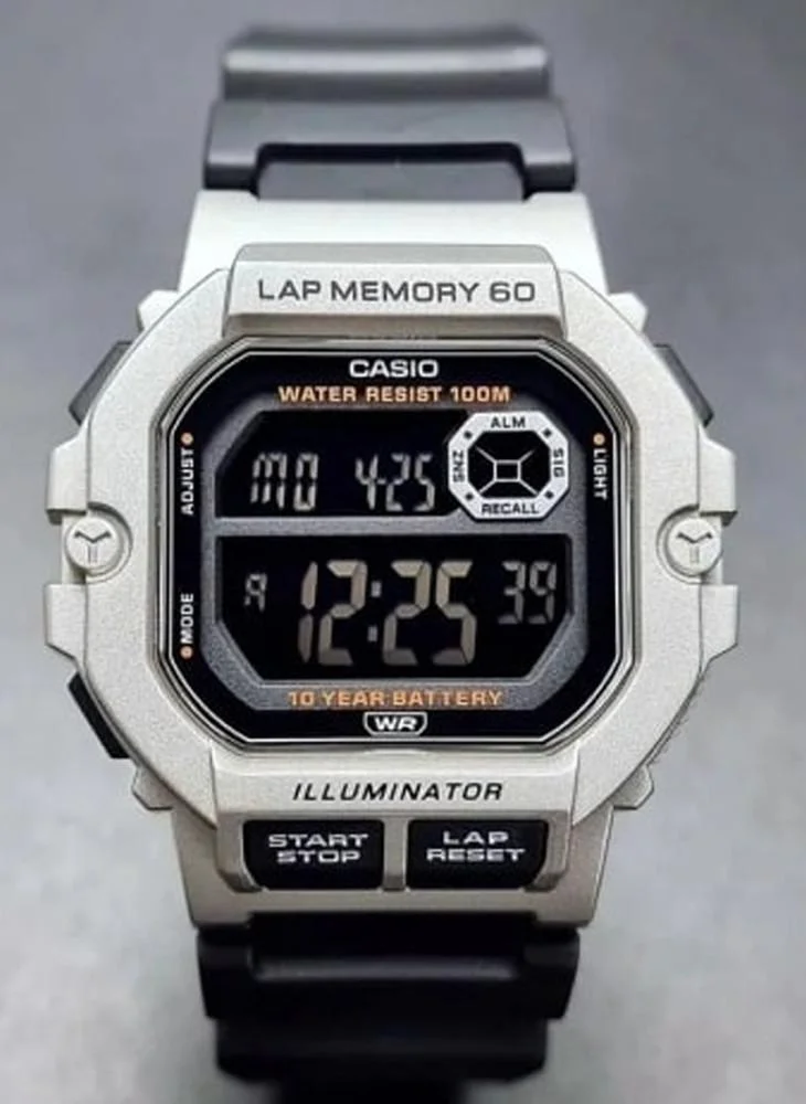 Relógio CASIO Masculino Standard WS-1400H-1BVDF Preto 2