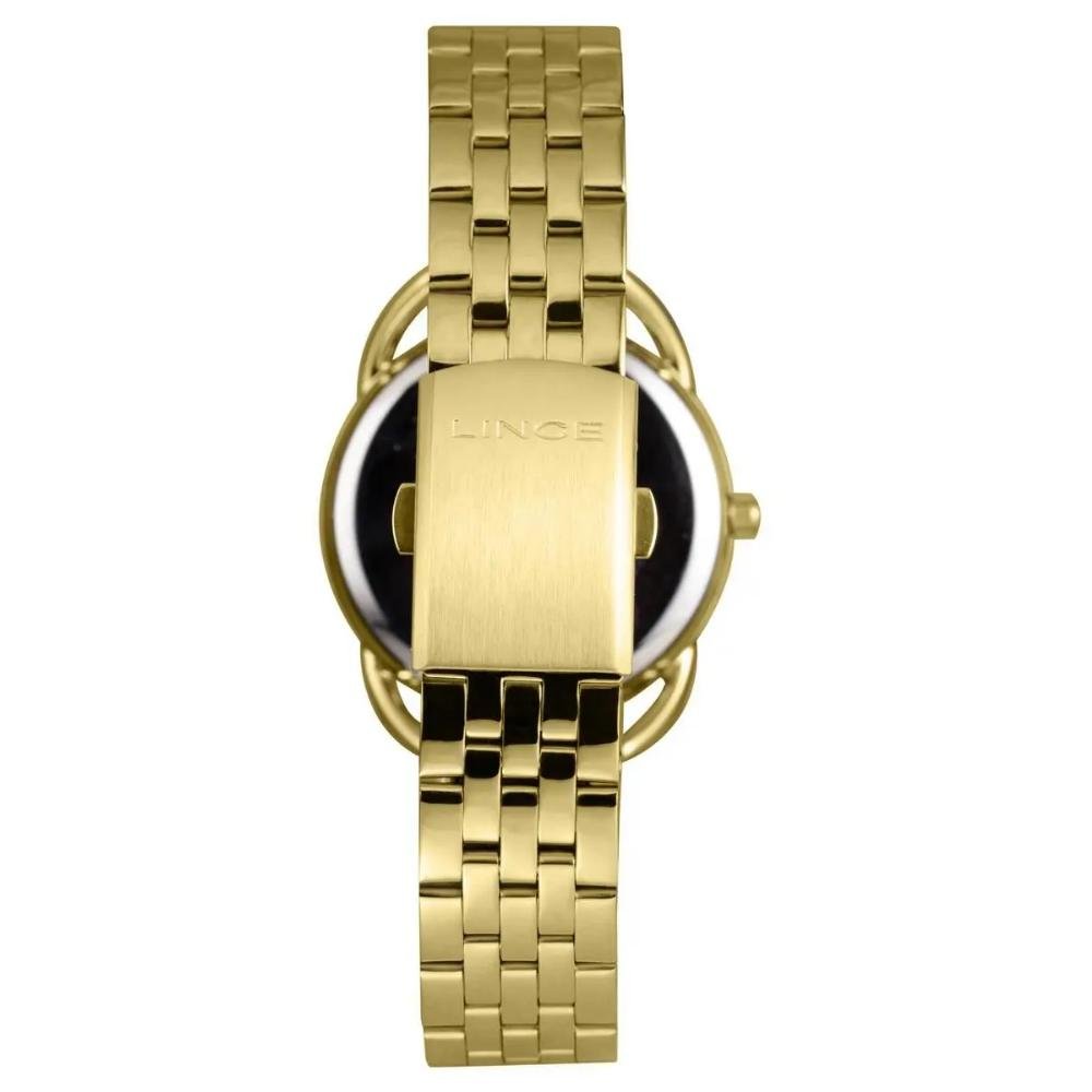 RELÓGIO URBAN FEMININO DOURADO ANALÓGICO LRG4779L36 Dourado 3
