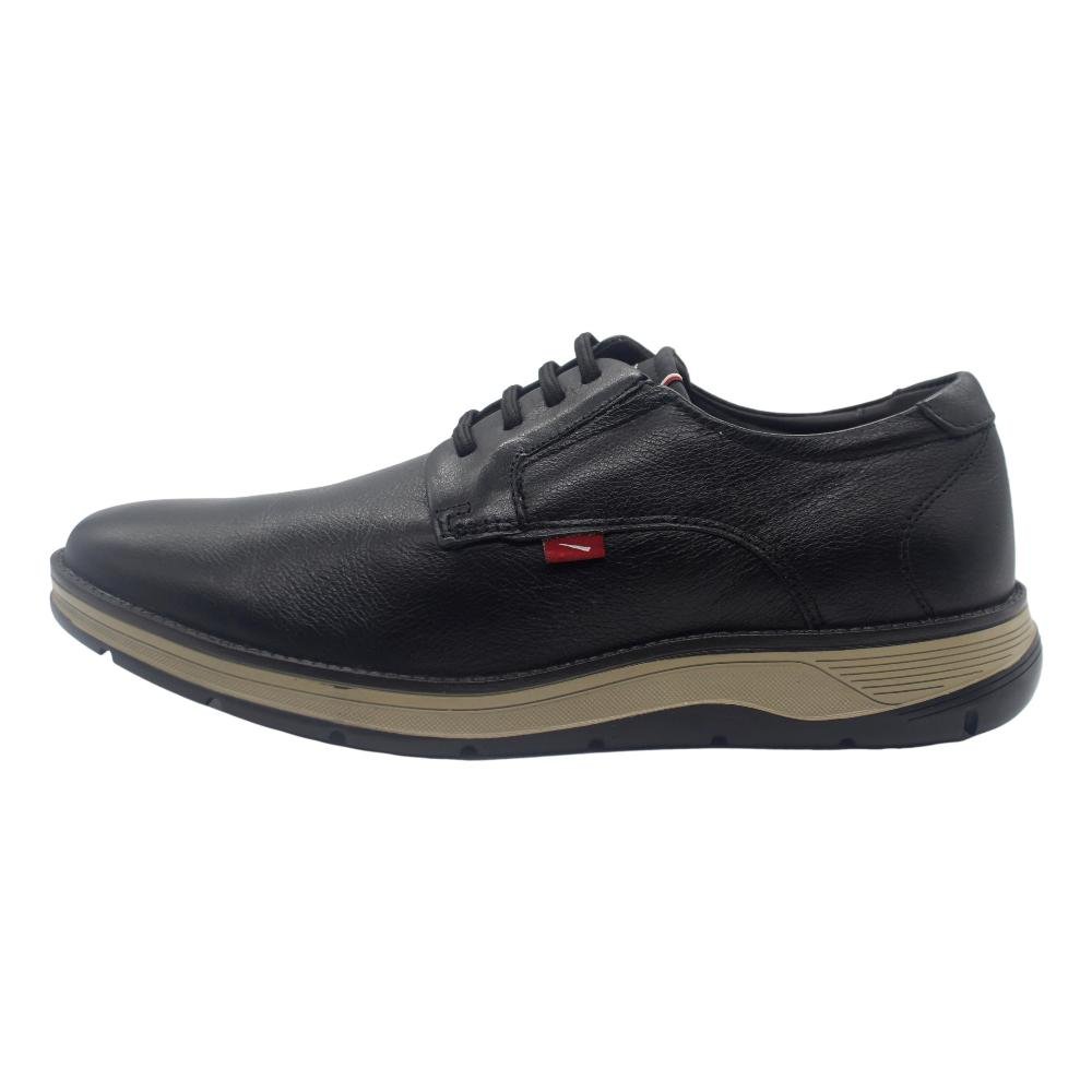 Sapato Ferracini Masculino Preto Fluence 5553-559 Preto 2