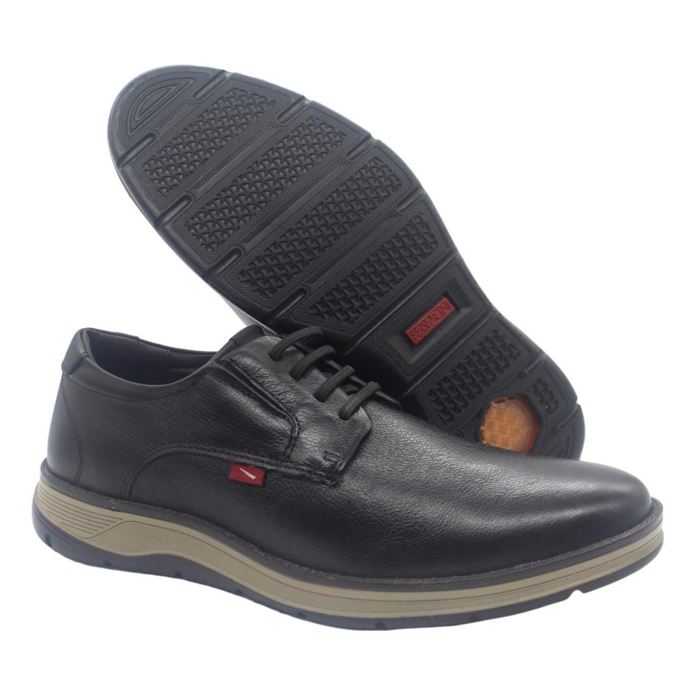 Sapato Ferracini Masculino Preto Fluence 5553-559 Preto 4