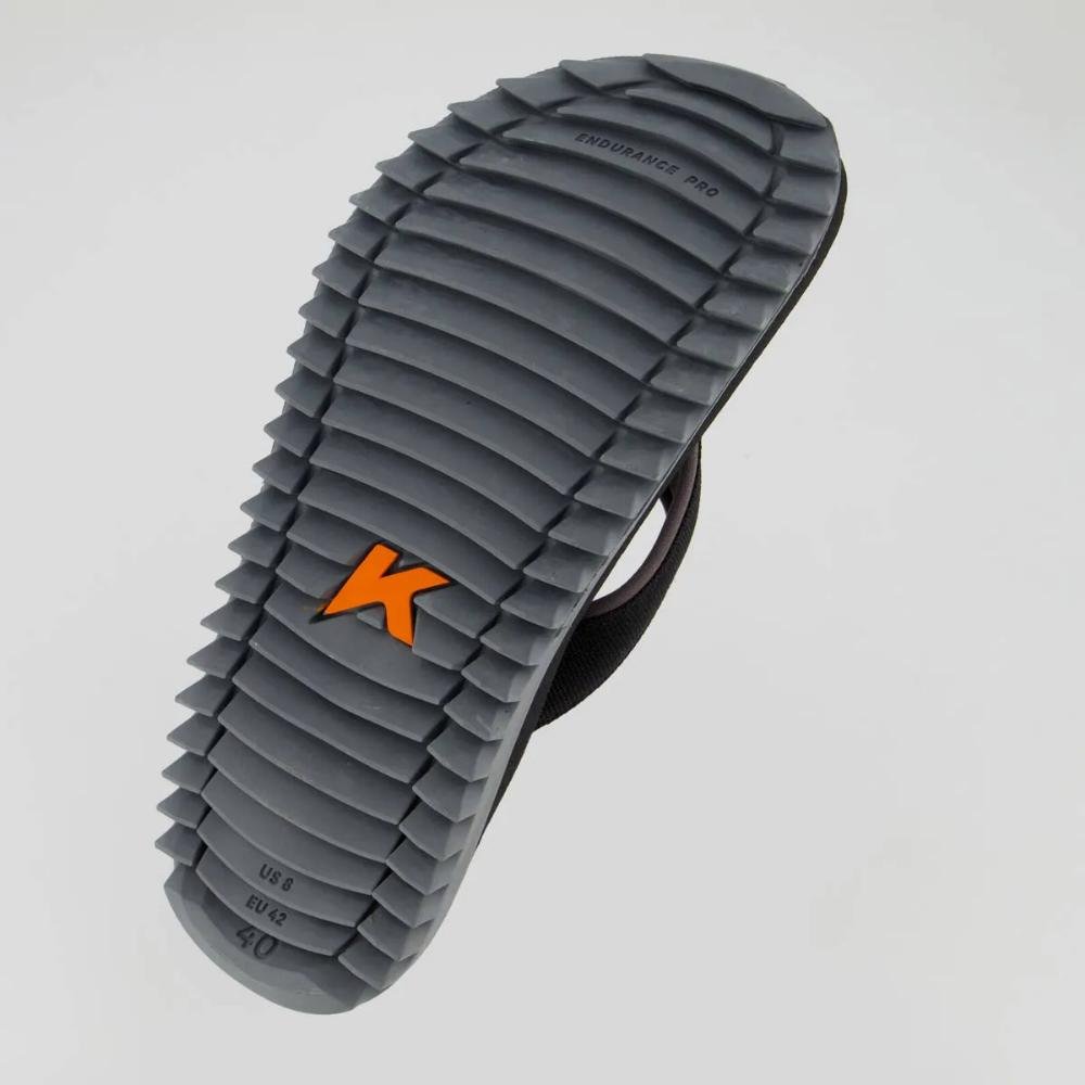 Chinelo Kenner Masculino Kivah Cushy DKS Preto/Cinza 6