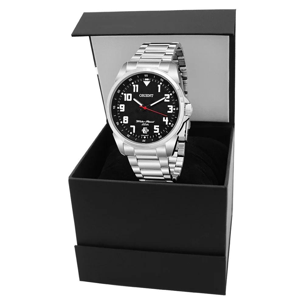 Relógio Orient Masculino MBSS1154AP2SX Prata 4