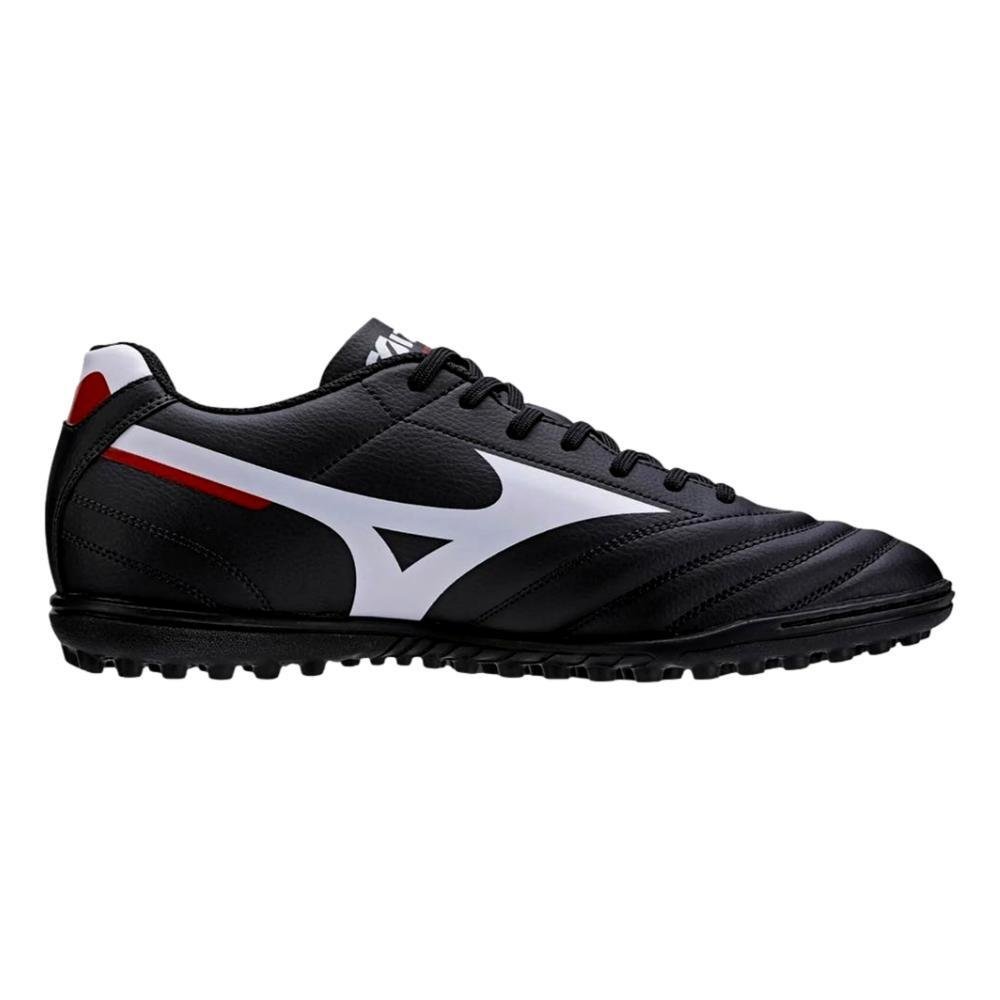 CHUTEIRA SOCIETY MASCULINA MIZUNO MORELIA CLASSIC Preto/Branco 2