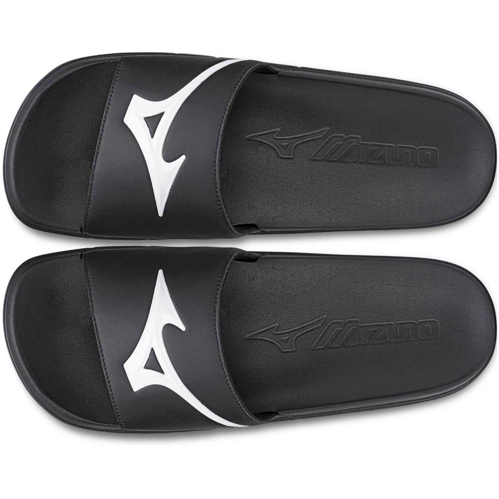 Chinelo Slide Masculino Mizuno 106050050 Preto/Branco 3