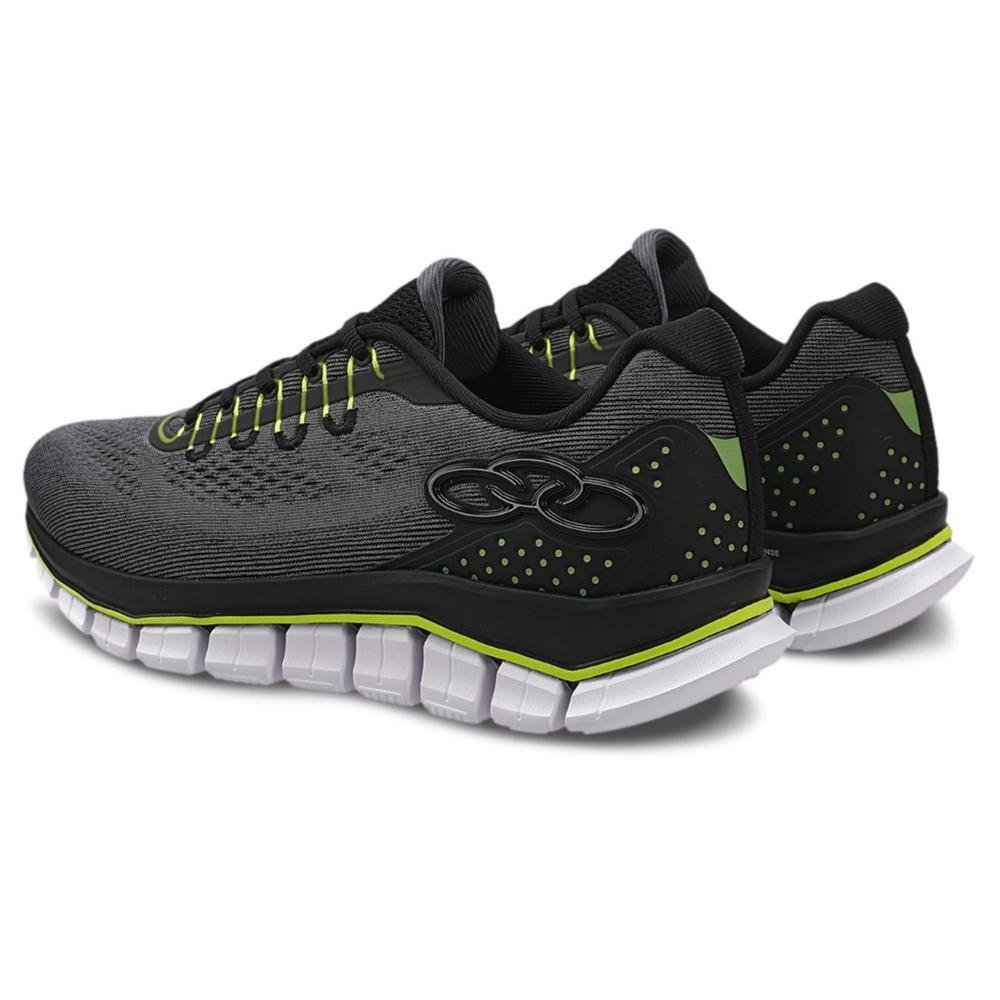 TÊNIS MASCULINO OLYMPIKUS BLOCO 43558357 Preto/Chumbo 3