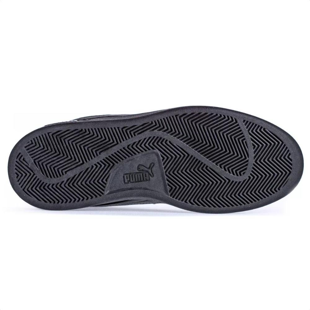 TÊNIS FEMININO PUMA SMASH V2 386162 Preto 4