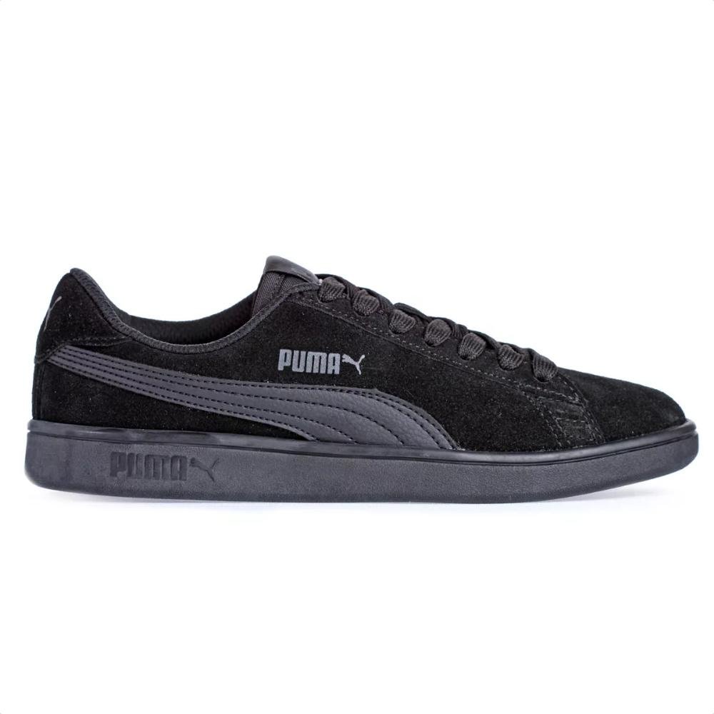 TÊNIS FEMININO PUMA SMASH V2 386162 Preto 6