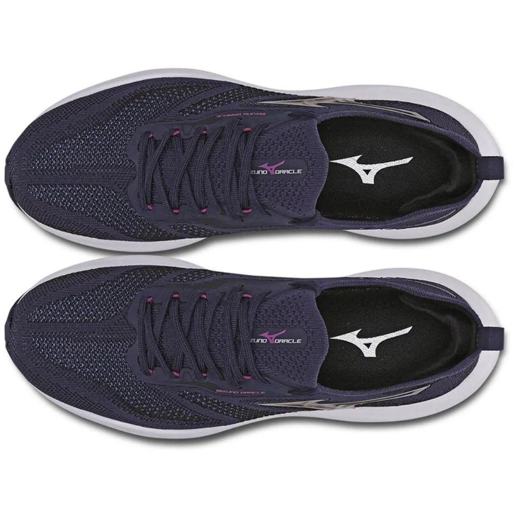 Tênis de Corrida Knit Feminino Mizuno Oracle 101126126/1 Azul 3