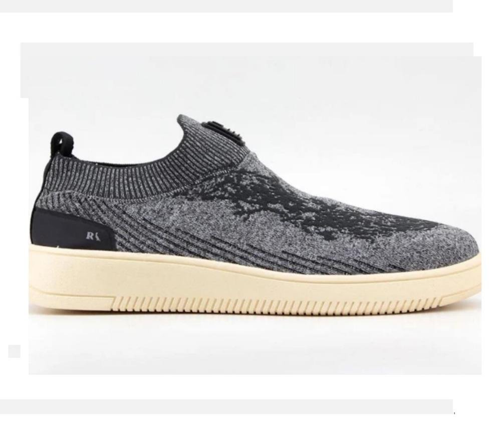 TÊNIS MASCULINO SLIP-ON RESERVA GO VIPER HURRICANE R751960044 Cinza 4
