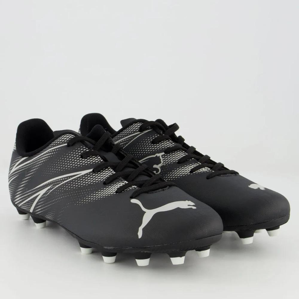 CHUTEIRA CAMPO MASCULINO PUMA ATTACANTO FG/AG Preto 2