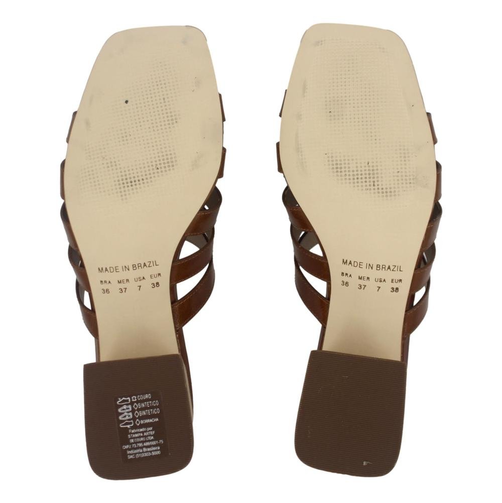 TAMANCO FEMININO LUZ DA LUA MURANO  80410010 Marrom 6