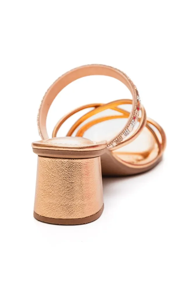 TAMANCO DAKOTA FEMININO STRASS Y7671 Bronze 2