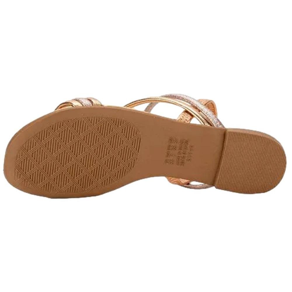SANDÁLIA DAKOTA FEMININA  Y8481 Rose Gold 3