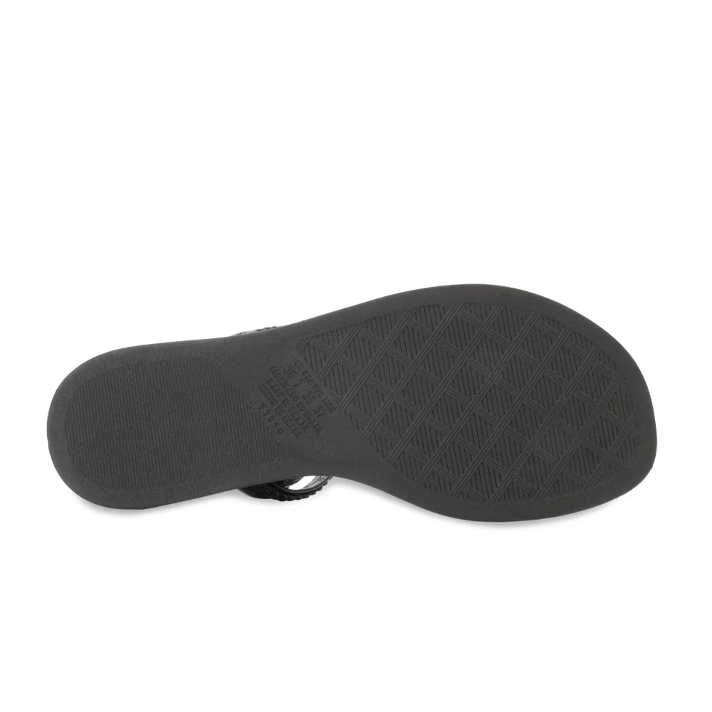 SANDÁLIA DAKOTA FEMININA FLATFORM Y8441 Preto 5