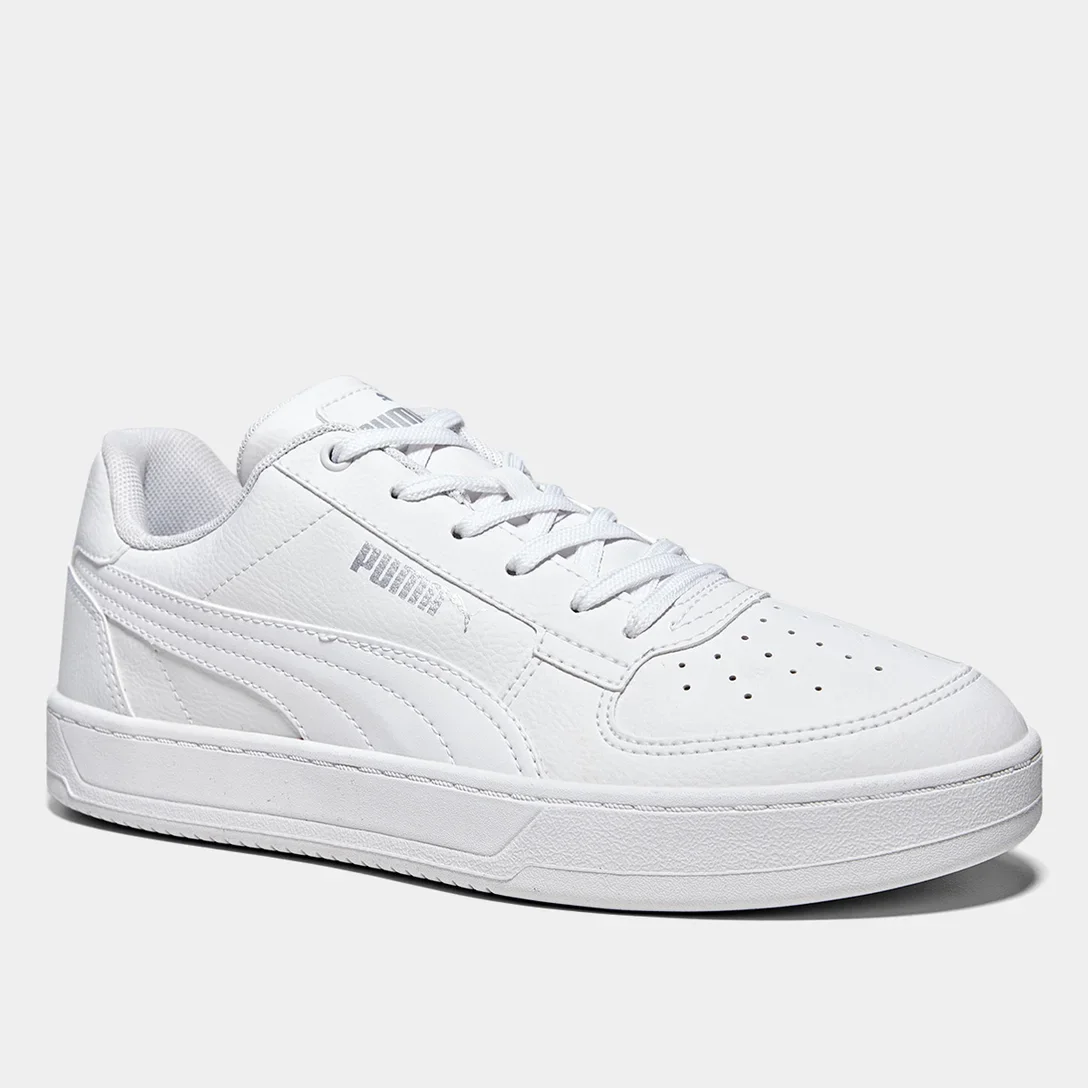 TENIS JUVENIL FEMININO PUMA CAVEN 2.0 JR Branco/Prata 3