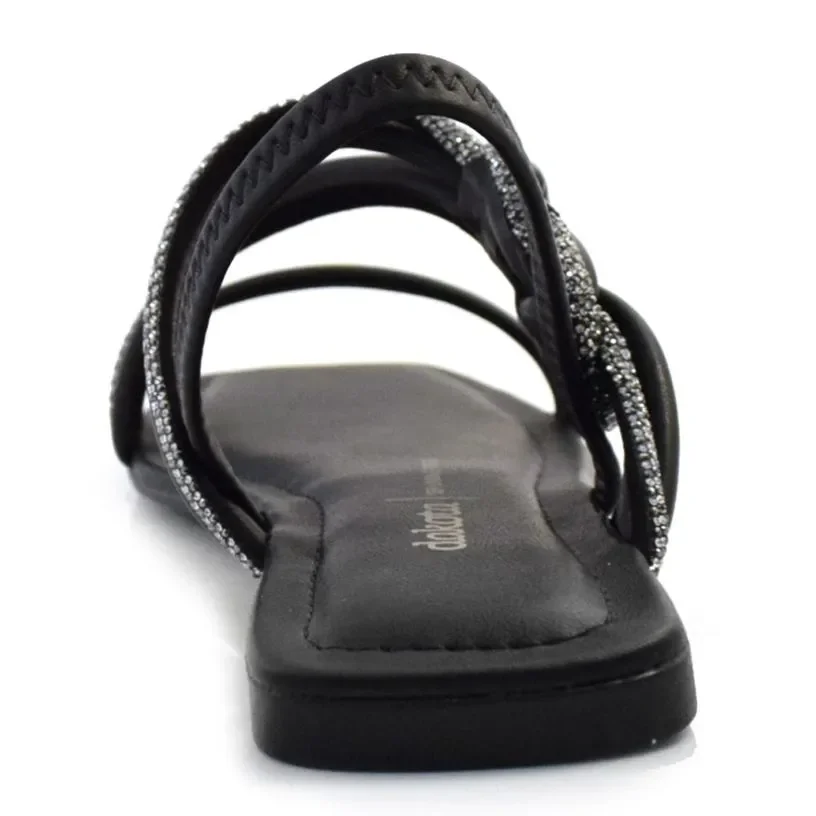 SANDÁLIA FEMININA DAKOTA Y7901 Preto 4