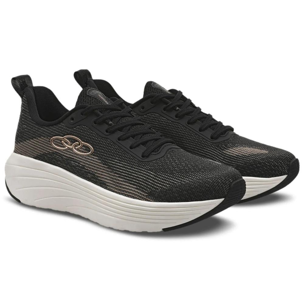 TÊNIS FEMININO OLYMPIKUS PURPURA 43717362 Preto/Branco 4