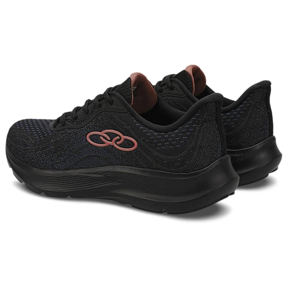 TÊNIS FEMININO OLYMPIKUS VENUS 3 43547338 Preto/Rosa 2