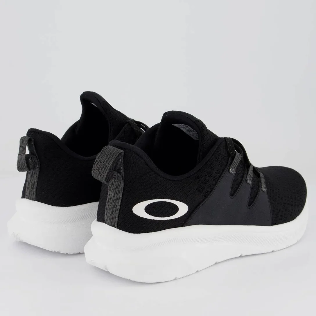 TENIS UNISSEX OAKLEY FEEL II FOF100521 Preto/Branco 2