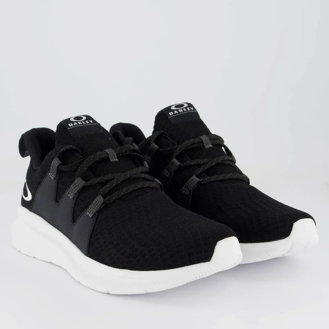 TENIS UNISSEX OAKLEY FEEL II FOF100521 Preto/Branco 3