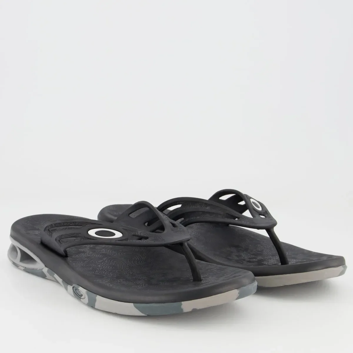 CHINELO MASCULINO OAKLEY KILLER POINT II CAMO  FOF10045801 Preto/Cinza 2