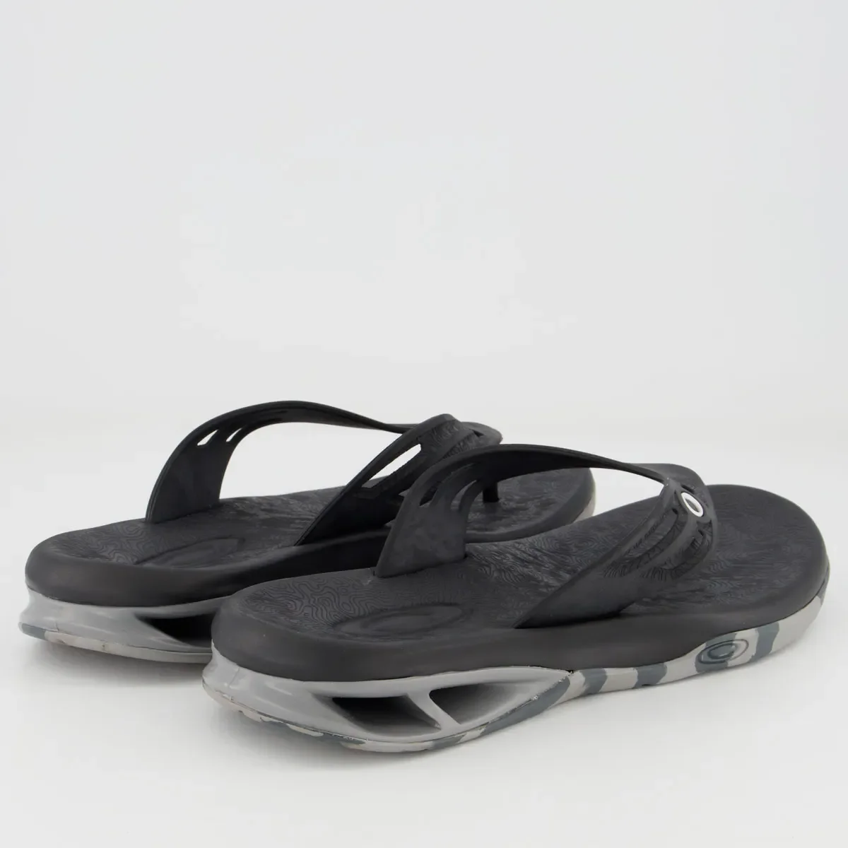 CHINELO MASCULINO OAKLEY KILLER POINT II CAMO  FOF10045801 Preto/Cinza 3