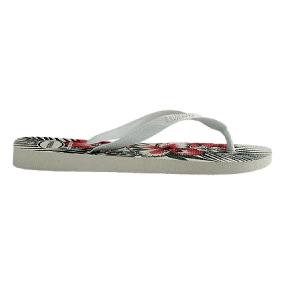 CHINELO MASCULINO HAVAIANAS ALOHA 4111355 Branco/Preto 4