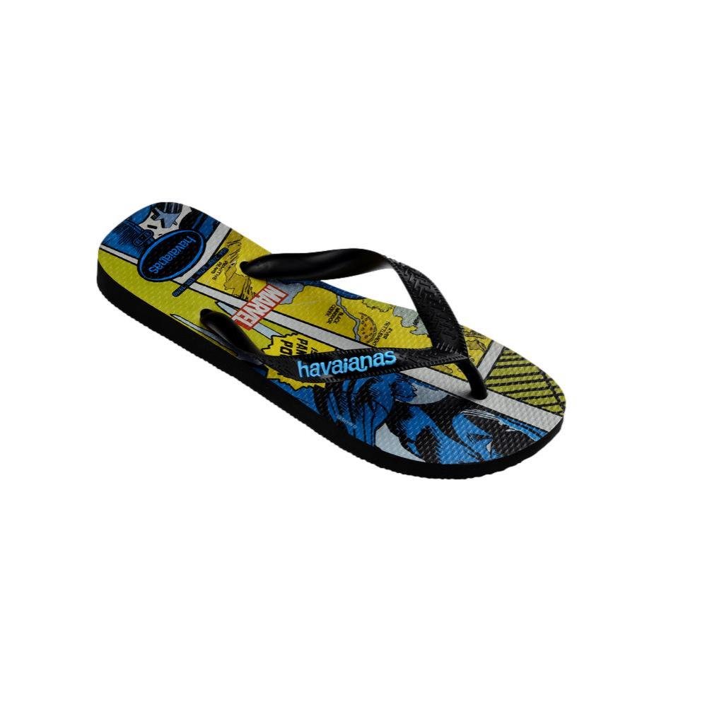 CHINELO MASCULINO HAVAIANAS TOP MARVEL CLAS 7014003 Preto 2