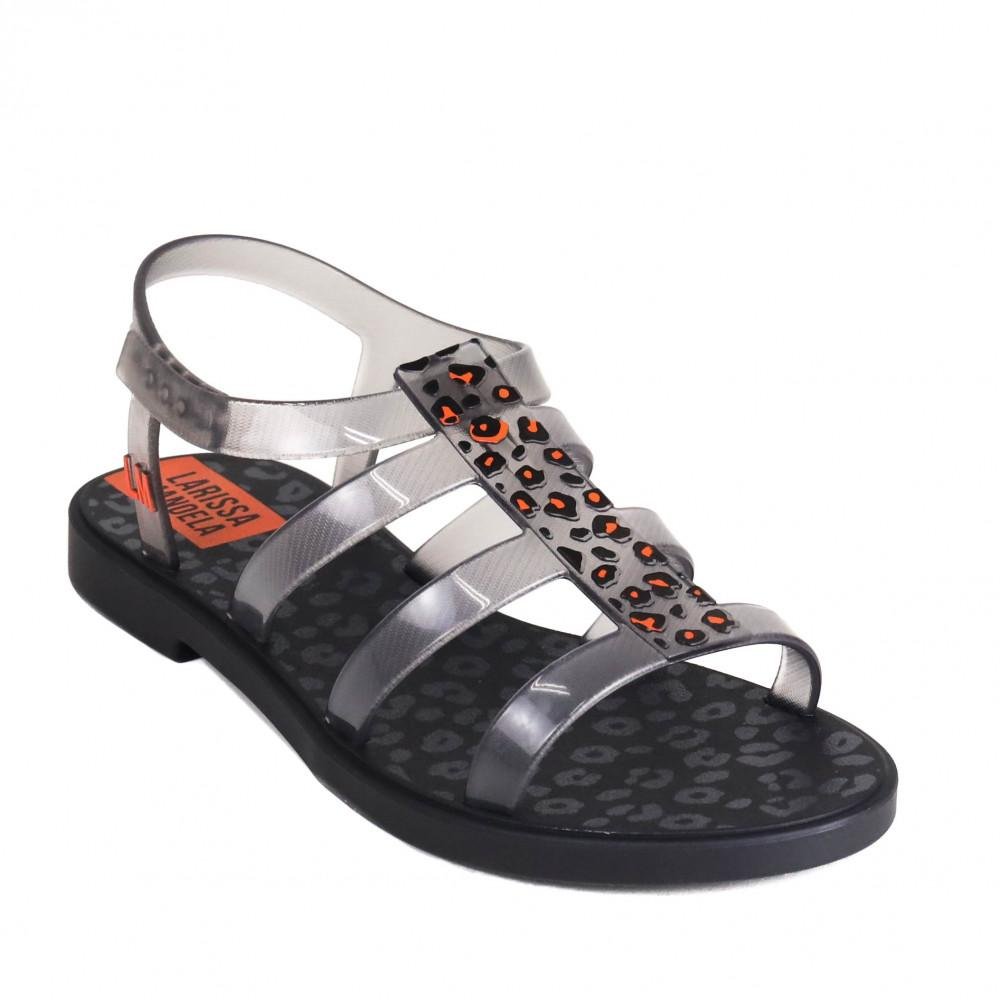 SANDÁLIA INFANTIL MENINA GRENDENE LARISSA MANOELA 22021 Preto 2