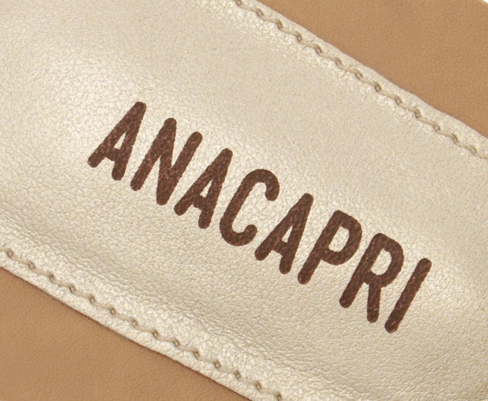 RASTEIRA SLIDE FEMININA ANACAPRI TRESSE DOURADO C300140374 Dourado 6