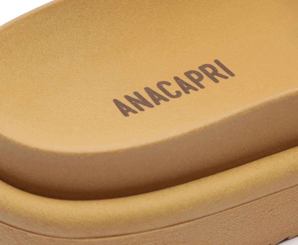 PAPETE FEMININA ANACAPRI TIRA TRANÇADA BRILHO C303800028 Bege 5
