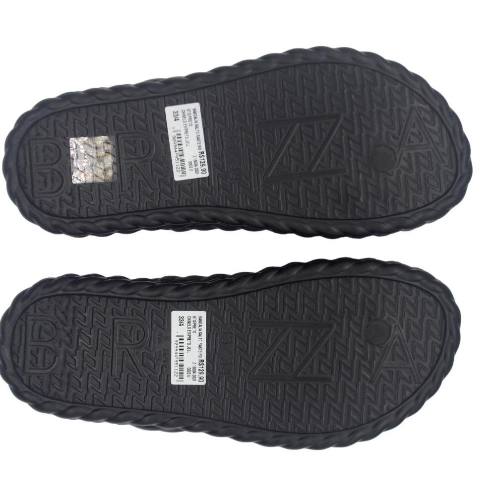 CHINELO FEMININO BRIZZA AREZZO NUVEM Z190040001 Preto 5