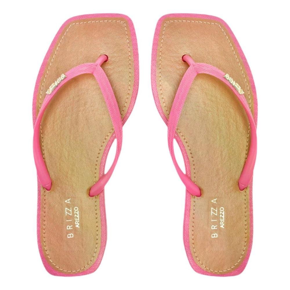 CHINELO FEMININO BRIZZA AREZZO SQUARE Z190270001 Rosa 1