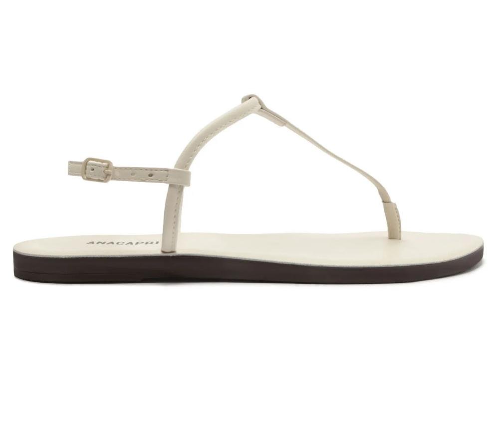 SANDÁLIA ANACAPRI SLIM MONOCOLOR FEMININO C303460009 Branco 1
