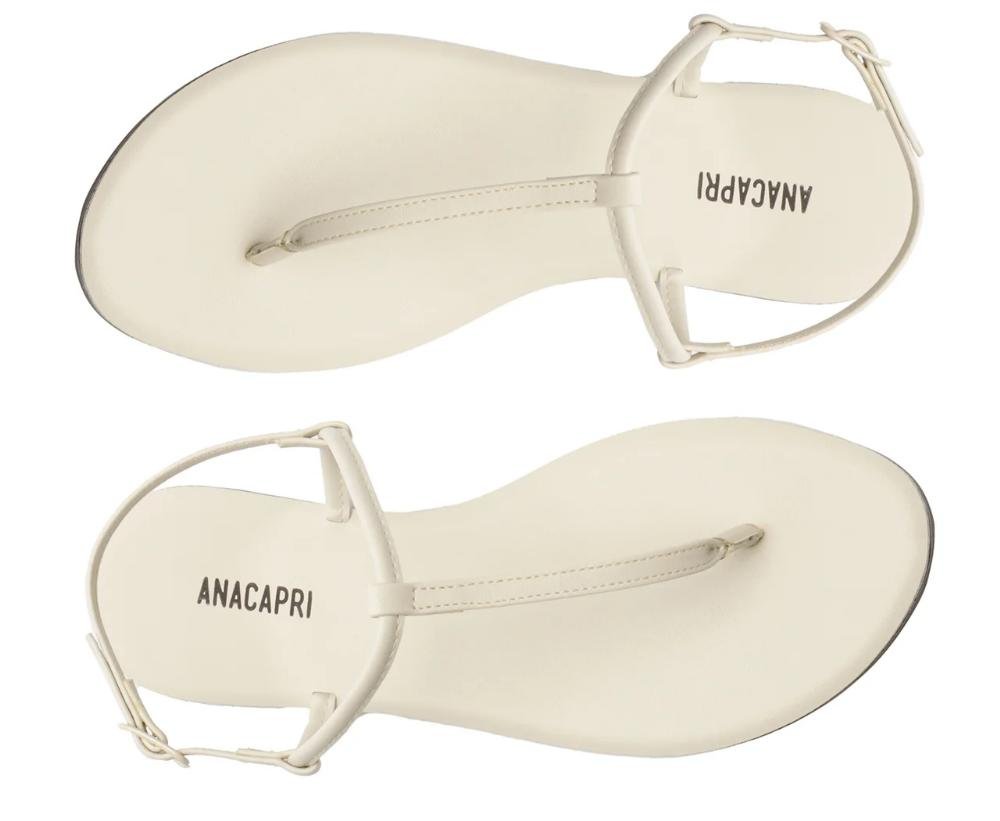 SANDÁLIA ANACAPRI SLIM MONOCOLOR FEMININO C303460009 Branco 4