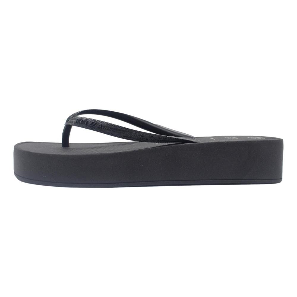 CHINELO FLATFORM FEMININO BRIZZA AREZZO Z190360015 Preto 1