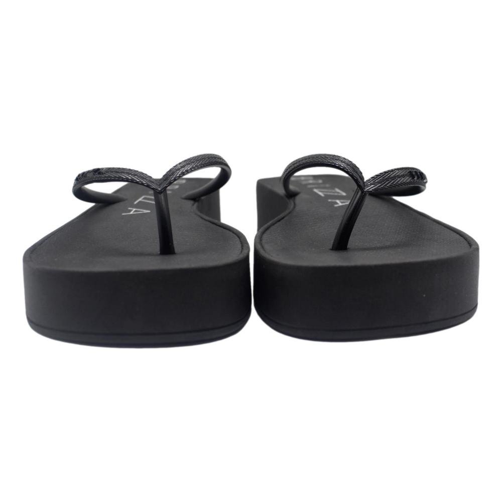 CHINELO FLATFORM FEMININO BRIZZA AREZZO Z190360015 Preto 3