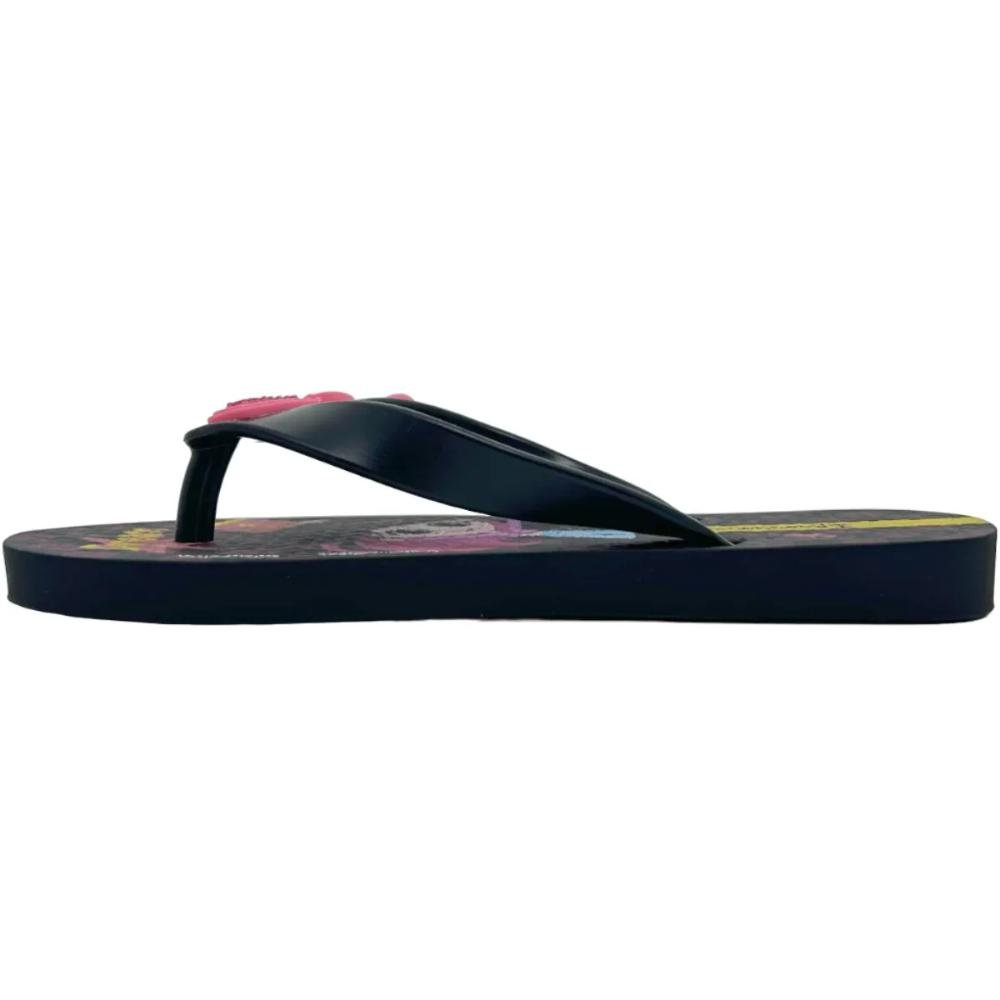 CHINELO INFANTIL MENINA GRENDENE IPANEMA LULUCA 26853 Preto/Rosa 2