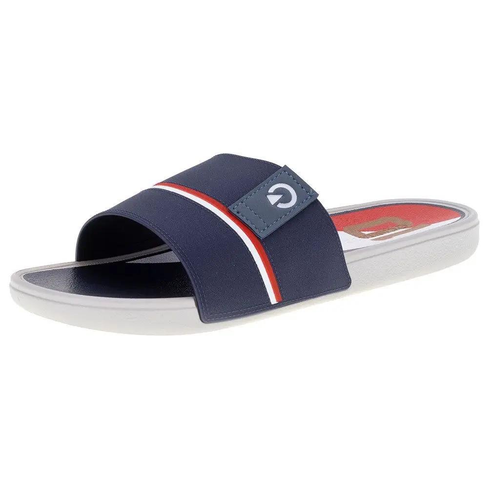 CHINELO SLIDE MASCULINO GRENDENE DETROIT GASPEA 12096 Branco 2