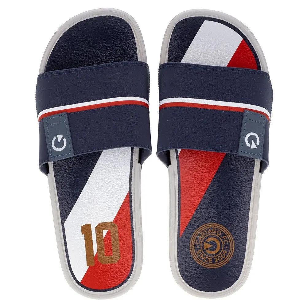 CHINELO SLIDE MASCULINO GRENDENE DETROIT GASPEA 12096 Branco 5